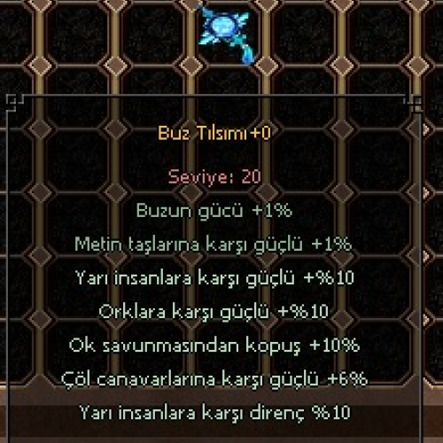  PVP +0 Buz Tılsım