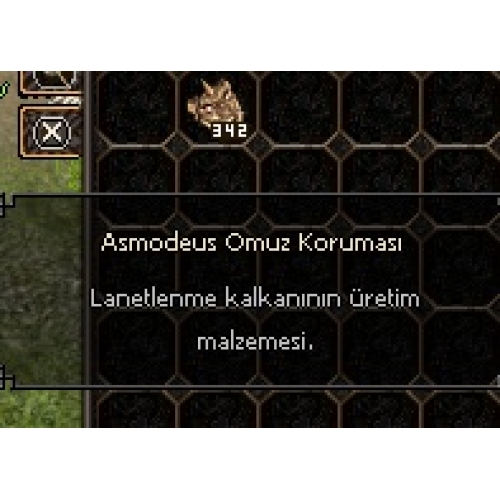  Asmodeus Omuz Koruması