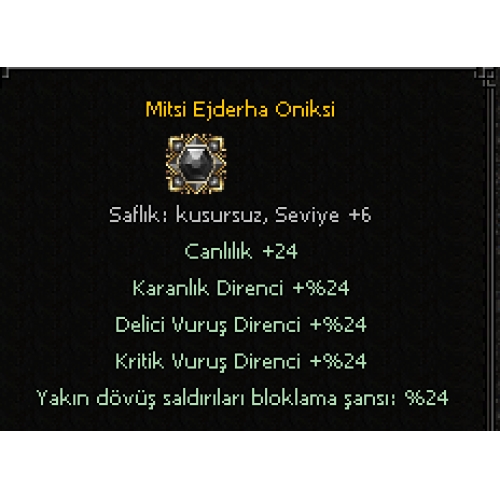  MİTSİ EJDERHA ONİKSİ KUSURSUZ SATIŞTA SINIRLI STOK