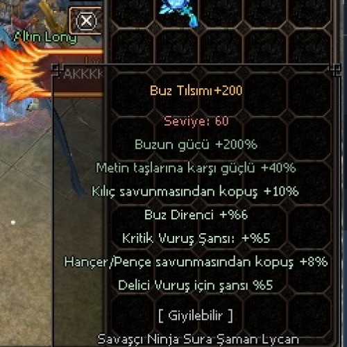 Buz Tılsım +200