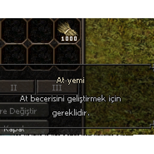 1.000 Adet At Yemi - 400 TL