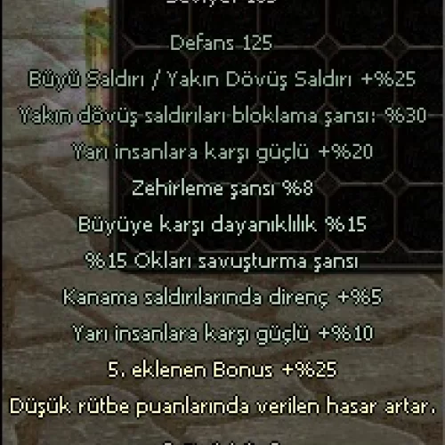 +15 ŞAMAN KARA KASI ELİT 6-7