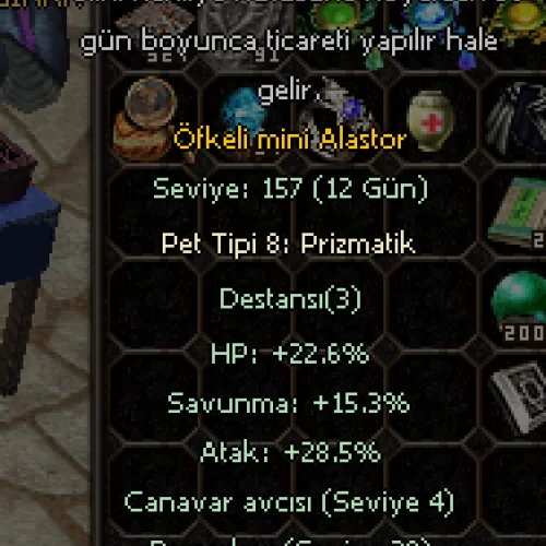  28.5 STR Alastor Pet