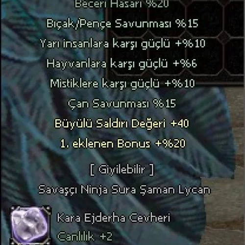  +9 KARA KÜPE