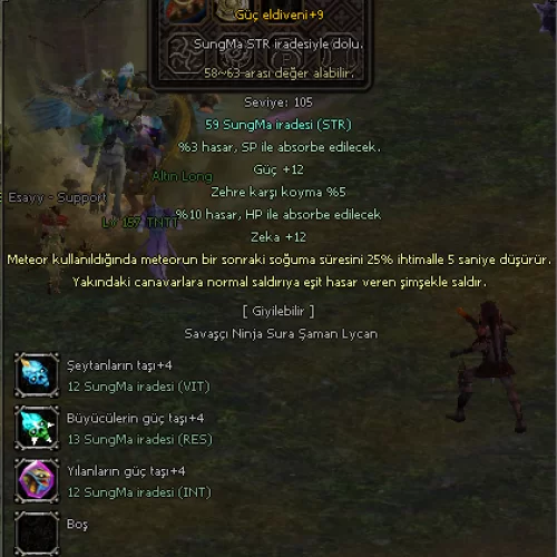  GÜÇ ELDİVENİ +9 ŞİMŞEKLİ