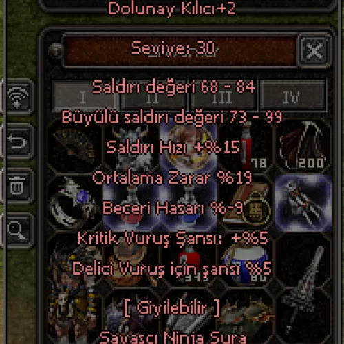 +2 DOLUNAY KILICI TAZE