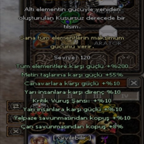 +99 KUSURSUZ TILSIM