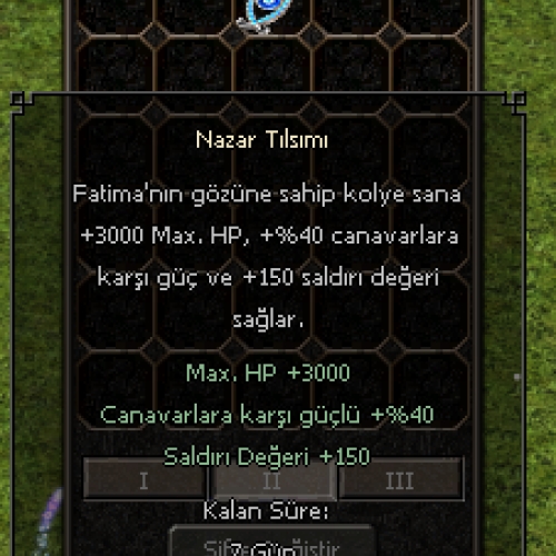  Nazar Tılsımı 7 Günlük