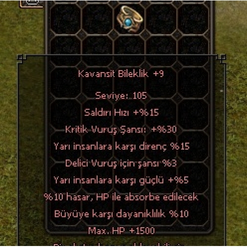 Kavansit Bileklik +9