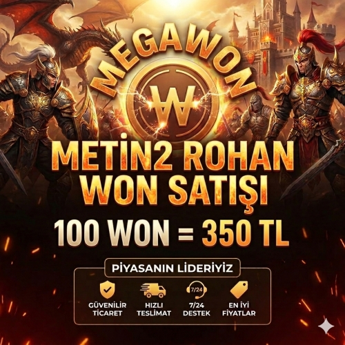  7-24 AKTİFİM! 100 WON 350₺! STOK DERDİ YOK!
