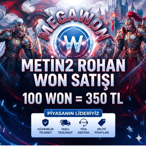  7-24 AKTİFİM! 100 WON 350₺! STOK DERDİ YOK!