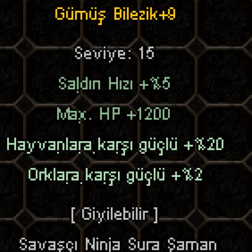  +9 gümüş bilezik 20 hayvanlı
