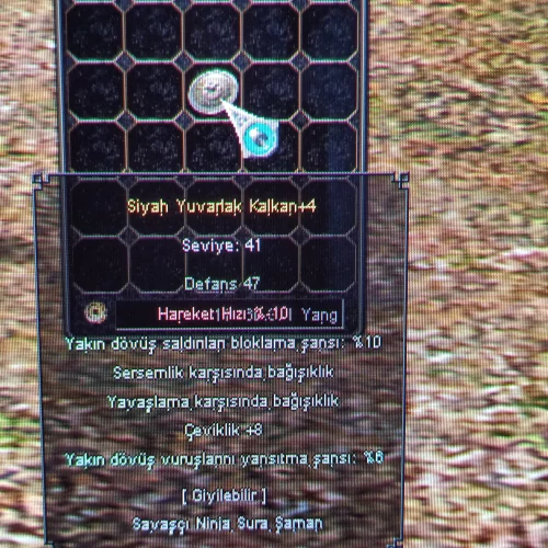 +4 SYK SERSEM 10 BLOK YAVAŞLAMA 8 ÇEVİKLİK 6 yansıtma