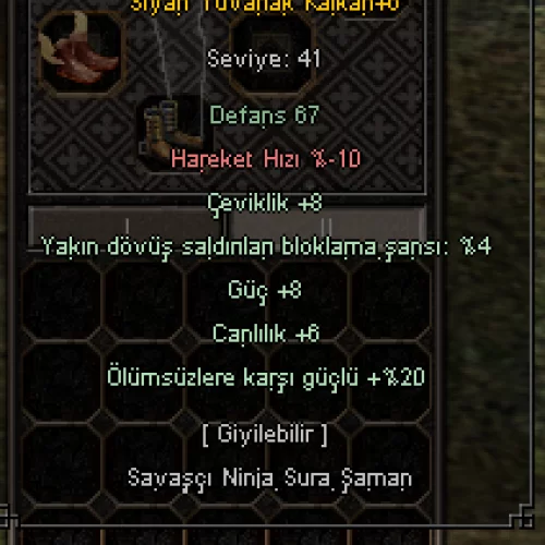  KULELİK KALKAN