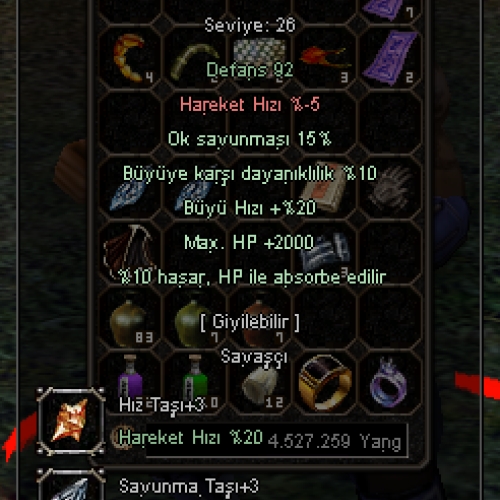  +9 ELİT ASLAN PLAKA +9 DEMİR FUL SET OYUN SONU