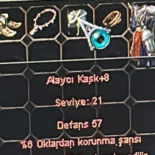  21 lvl sura kaskı  5 efsun  +8