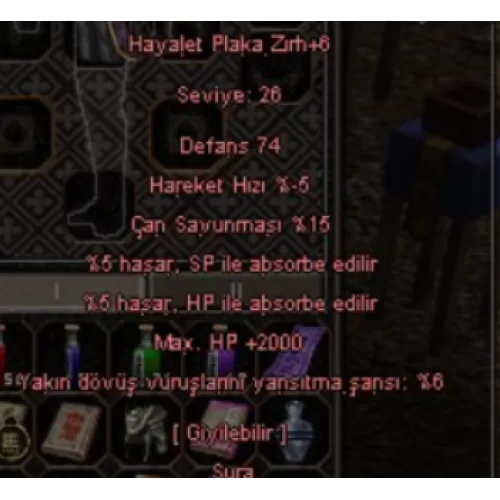  ELİT SURA ZIRH WS
