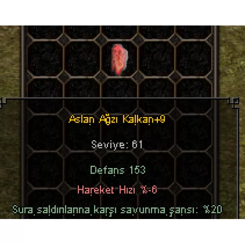 +9 ASLAN AĞZI KALKAN