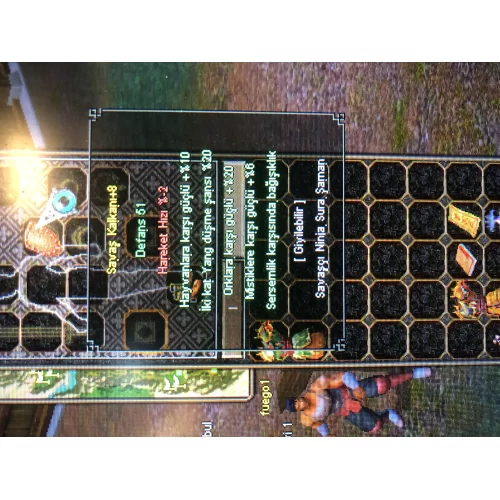  +8 SAVAŞ KALKANI MÜKEMMEL