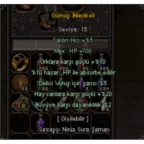 KUZEY 2 FETİH P6  ---  İÇ İTEMLER + 20M