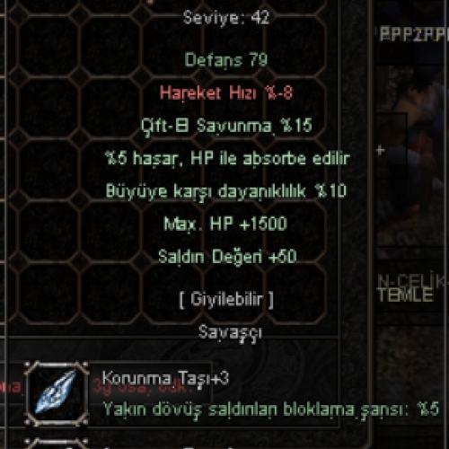 OYUNUN EN ELİT SAVAŞÇI ZIRHI 1 SAATLİK FİYAT
