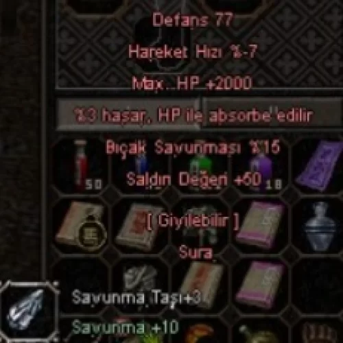  ELİT SURA ZIRH VS