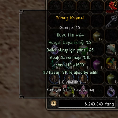 1500 HP 5 DELİCİ KOLYE
