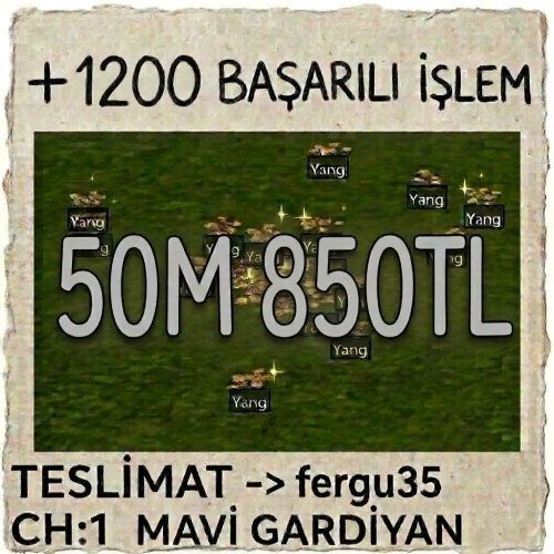 50M 850TL GECE 3e KADAR OYUNDAYIM fergu35
