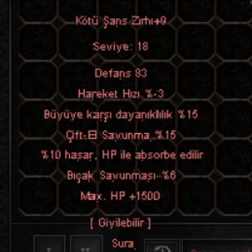 ELİT SURA ZIRH WS