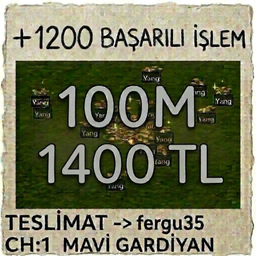 100M 1400TL STOK 2.5T ANINDA HIZLI TESLİM fergu35