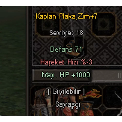 +7 1000HP KAPLAN PLAKA