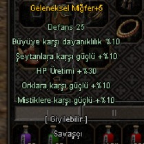 5 Efsun Farmlık Savaşçı Kask
