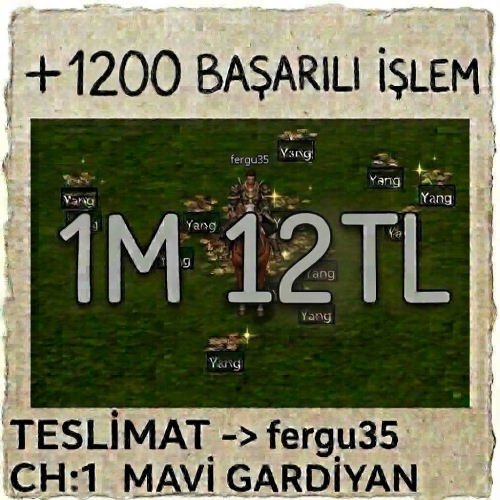 1m 12tl STOK 1.5T