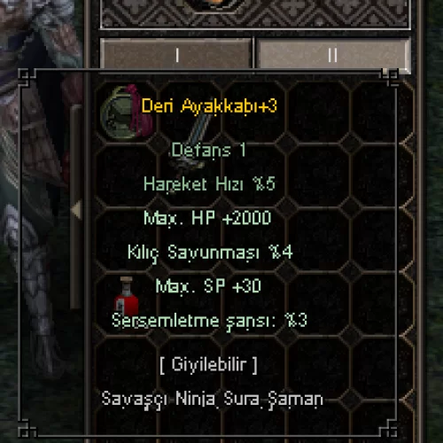  2000 HP 3 SERSEM 4 EFSUN DERİ AYAKKABI