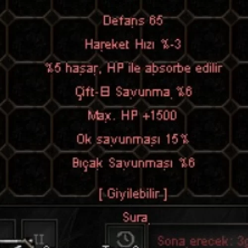  ELİT SURA ZIRH WS