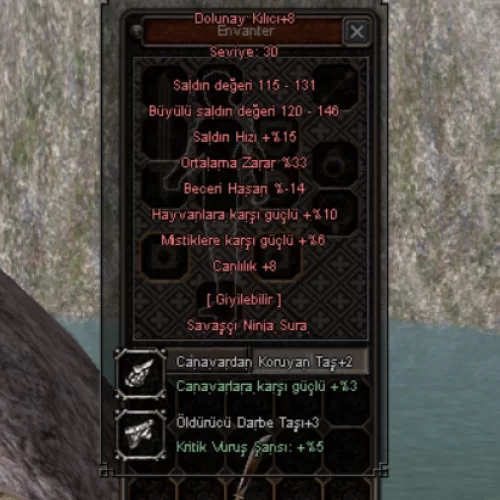 +8 33 ORT 5 EFSUN FULL TAŞ DOLU