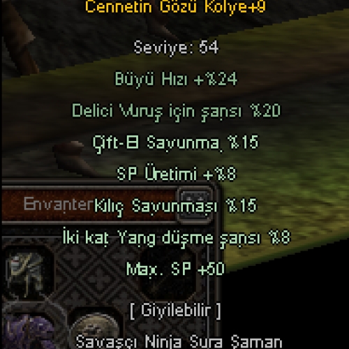 Cennetin Gözü Kolye +9