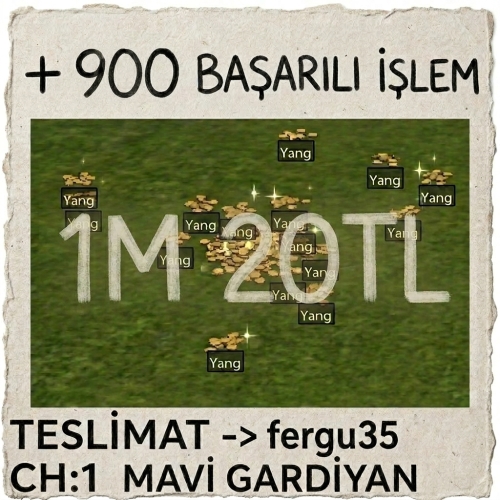  1m 20TL STOK 700M GECE 4E KADAR BURDAYIM fergu35