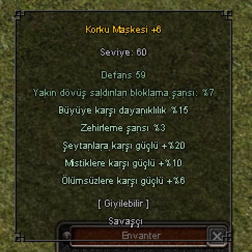  sürgünlük korku maskesi +6