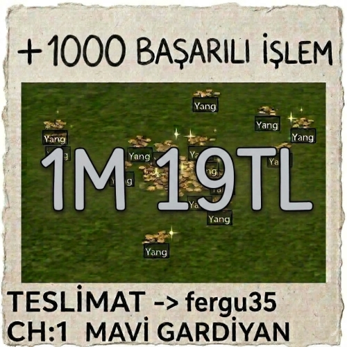 1m 19TL STOK 700m GECE 4E KADAR OYUNDAYIM fergu35