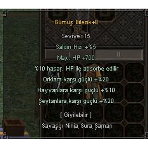 +8 4 EFSUN 10 HP ABSORBELİ 20 ORKLU GÜMÜŞ BİLEZİK