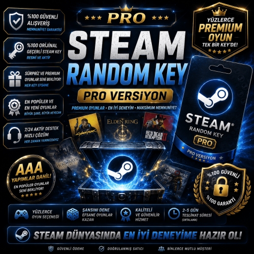  Steam Random Key - Pro Version
