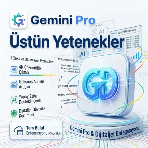  Gemini 3.1 AI PRO + 5TB 18 AY Kişisel