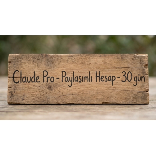 Claude Pro - Paylaşımlı Hesap - 30 gün