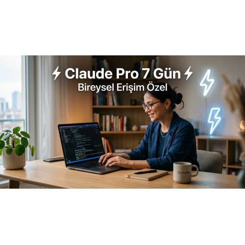 ⚡ Claude Pro 7 Gün ⚡ Bireysel Erişim Özel