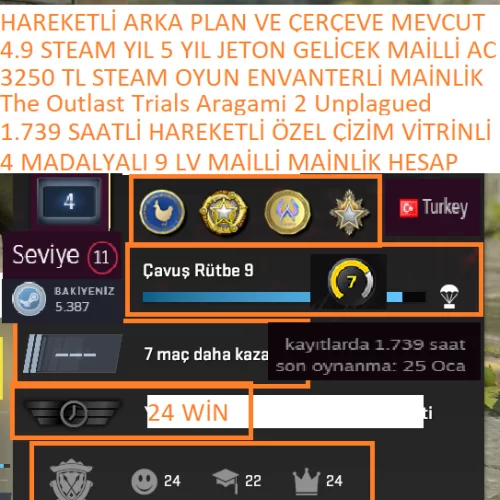  4 MADALYALI 9 LV 1739 SAATLİ Aragami 2 The Outlast Trials