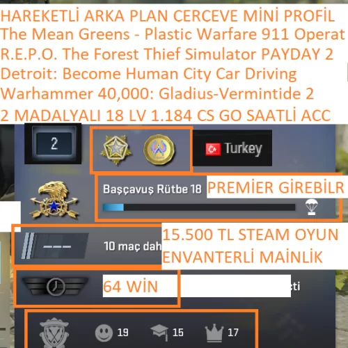  2 MADALYALI 18 LV Detroit: Become Human Warhammer 40,000:Gladius