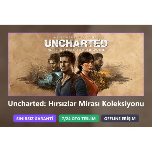 Uncharted 4 Hırsızlar Mirası Uncharted Steam