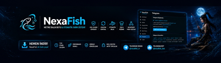 NexaFish Balık Botu Kapak Fotoğrafı